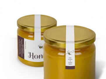 Siegelstreifen "Honigsammlerin" im Helme Heine Design