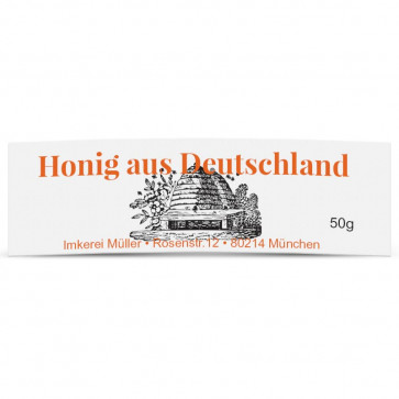 Mini-Etiketten "Bienenhaus"