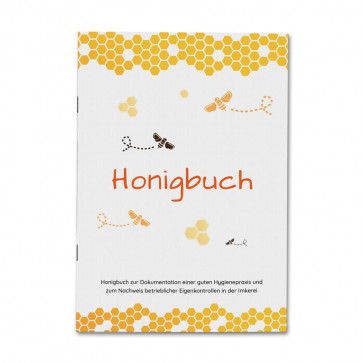 Profi Honigbuch - Titelseite