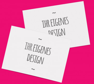 Visitenkarten frei selbstgestalten