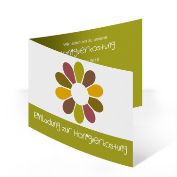 Einladungskarten „Flowerpower“