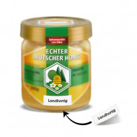 Sortenetiketten "Landhonig" (Lagerprodukt)