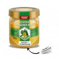Sortenetiketten "Tannen- und Fichtenhonig" (Lagerprodukt)
