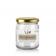 Kleine Etiketten "Kartoffelsuppe"