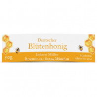 Mini-Honigglasetiketten "Dicke Biene"