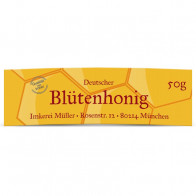 Mini-Honigglasetiketten "Siegelhonig"