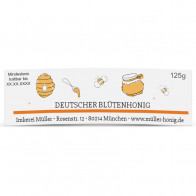 Mini-Honigglasetiketten "The Bee"