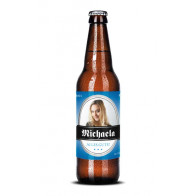 Bieretiketten "Michaela" (Variante in Blau)