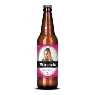 Bieretiketten "Michaela" (Variante in Pink)