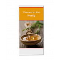 Flyer "Wissenswertes über Honig" (Lagerprodukt)