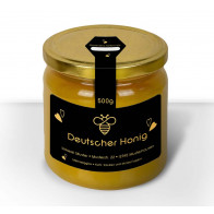Große Honigglas-Gewährverschlüsse "Goldbiene"