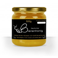 Honigetiketten "Herzbiene"