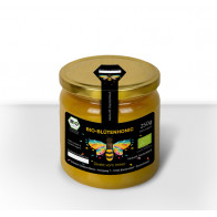 Große Gewährverschlussetiketten "Sparkling Bee" in Schwarz