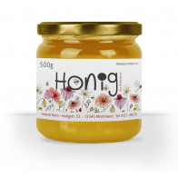 Honigetiketten "Poppy"