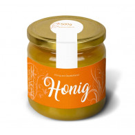 Große Gewährverschlussetiketten "Swing" mit runder Deckellasche