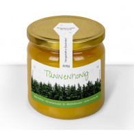 Große Honigglas-Gewährverschlüsse "Tannenhonig"