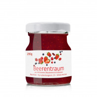 Kleine Konfitürenetiketten "Beerentraum"