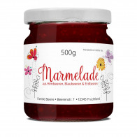 Etiketten "Blumenfreunde"
