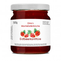 Konfitüren-Etiketten "Aquarell Erdbeere"