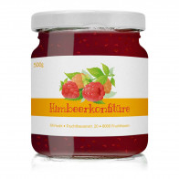 Konfitüren-Etiketten "Himbeerkonfitüre"
