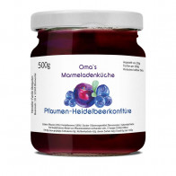 Konfitürenetiketten "Pflaume-Heidelbeer"