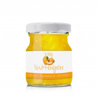 Kleine Konfitüren-Etiketten "Quittengelee"