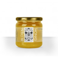 Kleine transparente Honigetiketten "Tattoo"