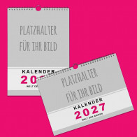 Wandkalender als Upload-Produkt (PDF)