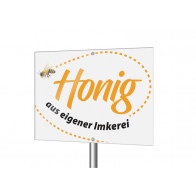 Werbeschild „Bienenflug“ (Lagerprodukt)