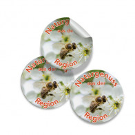 Rundes Etikett Ø 25 mm "Naturgenuss" (Lagerprodukt)