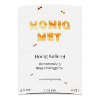 Flaschenetiketten "Bienchen"