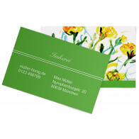 Visitenkarte "Aquarell-Flower"