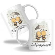 Keramiktasse „Lieblingsmensch"