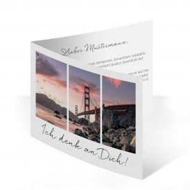 Grußkarten "Denk an Dich"