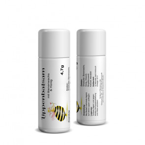 Lippenpflegestiftetiketten im Design "Bienenköngin"