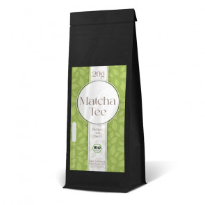 Kleine Teeetiketten "Matcha" (Vorderseite) - Beutel