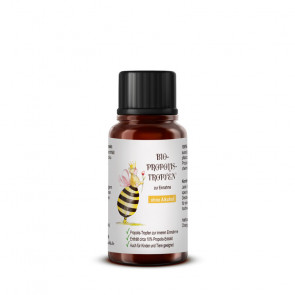 Propolisetiketten auf Tropfflasche 20 ml für Propolistinkturen