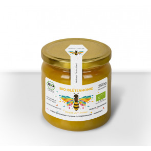 Gewährverschlussetiketten "Sparkling Bee" in Weiß