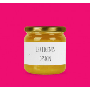 Eigenes Honigglas-Etiketten Design