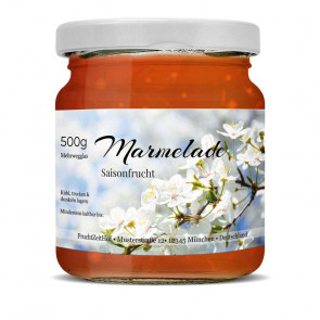 Konfitürenetiketten "Saisonfrüchte"