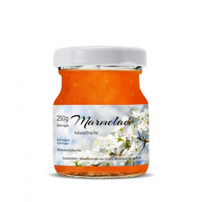 Kleine Konfitürenetiketten "Saisonfrüchte"