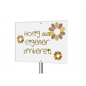 Werbeschild Flowerpower