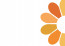 Einladungskarten Flowerpower2 (orange)
