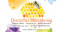 Honigglasetikett Design Aquarell Wabe