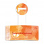 Gewährverschlussetikett "Farbentanz" in Orange