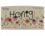 Honigglasetikett "Poppy" gedruckt auf Graspapier