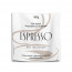 Quadratische Kaffeeetiketten "Espresso"- Vorderseite