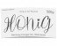 Honigetikett "Lovely" in schwarz-weiß Design