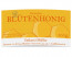 Honigglasetiketten "Siegelhonig" in Orange