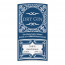 Gin-Etiketten "Klassik Gin" in Dunkelblau
